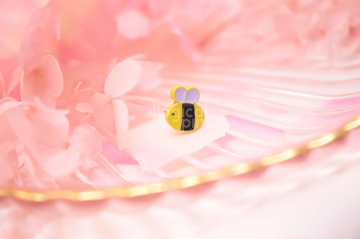 Yellow Bee Earrings