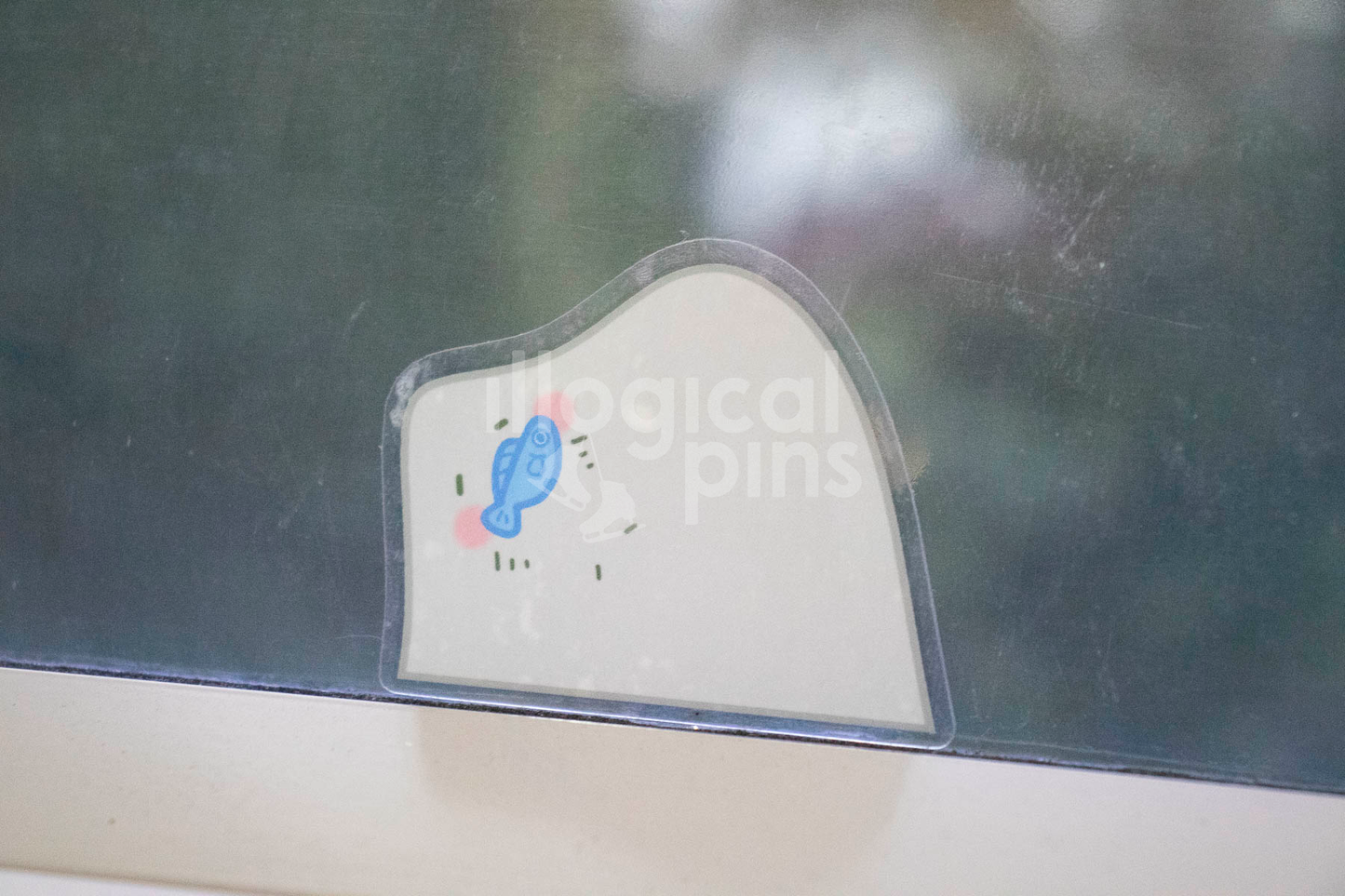 Glass Stingray Stickers