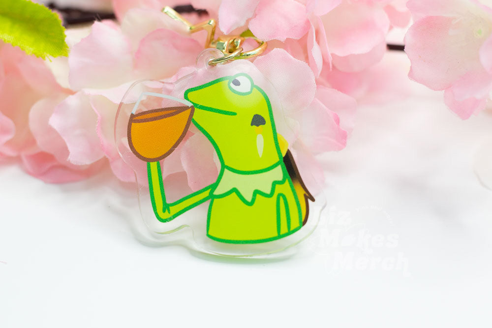 Kermit Genshin Acrylic Keychain