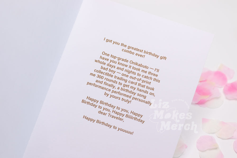 Itto Happy Birthday Greeting Card