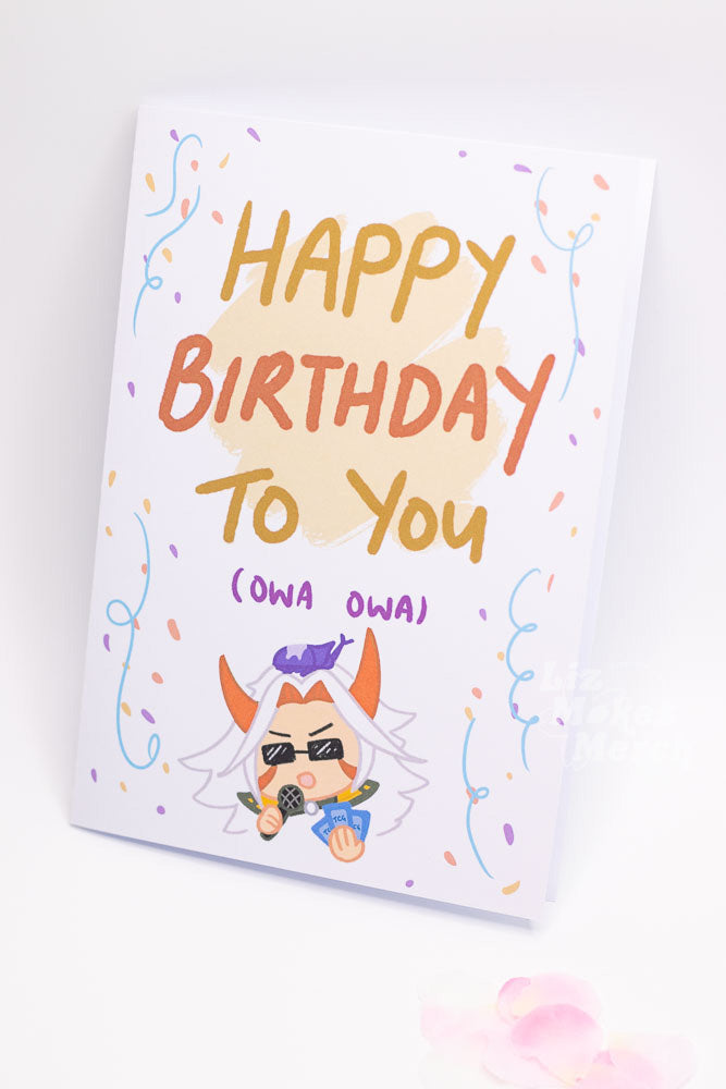 Itto Happy Birthday Greeting Card