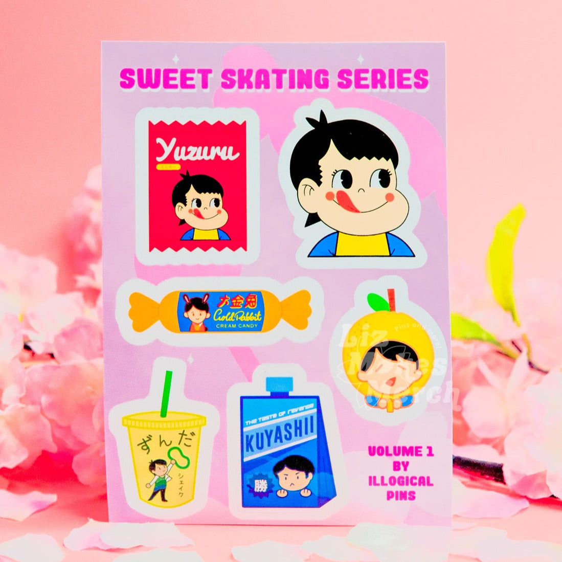 Sweet Skating Sticker Sheet (Volume 1)